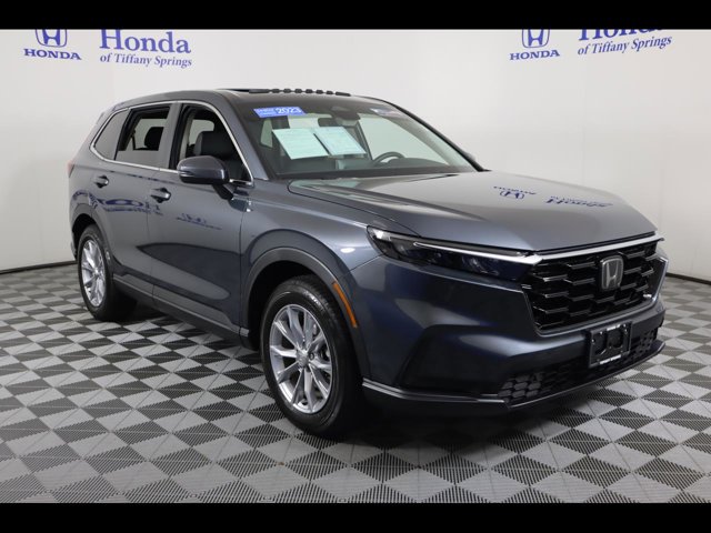 Used 2023 Honda CR-V EX-L with VIN 7FARS4H7XPE013025 for sale in Kansas City