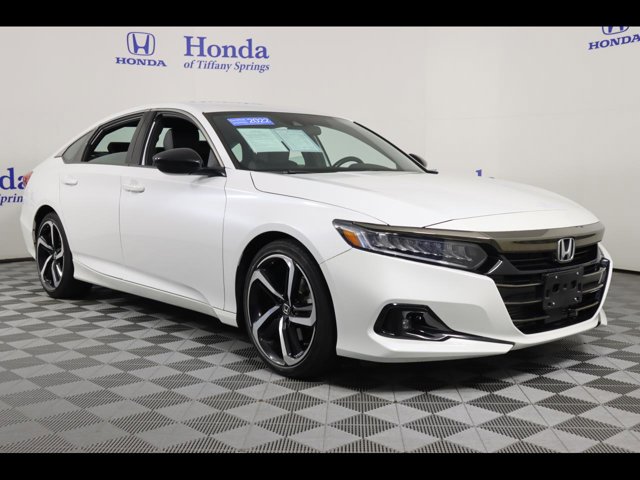 Used 2022 Honda Accord Sport with VIN 1HGCV1F37NA033120 for sale in Kansas City