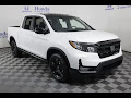 2026 Honda Ridgeline Black Edition Two-Tone